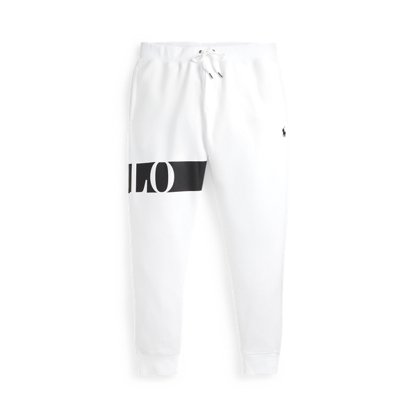 Pantaloni&nbsp;da jogging con logo Polo Ralph Lauren in Bianco 2
