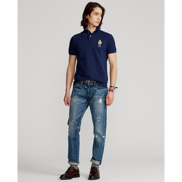 Polo Polo Bear coupe ajust&eacute;e Polo Ralph Lauren en Newport Navy 3