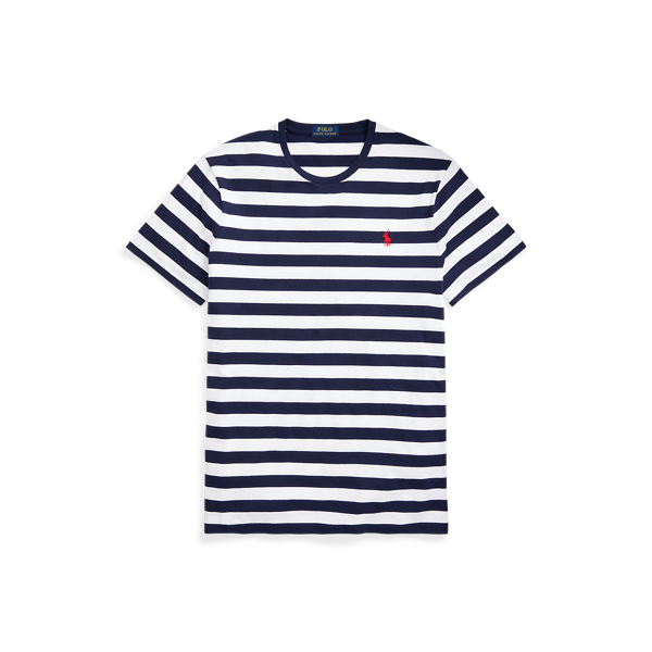 Classic Fit Striped Crewneck T-Shirt