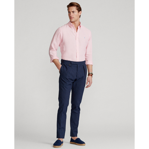 Slim Fit Linen Shirt for Men | Ralph Lauren® CL