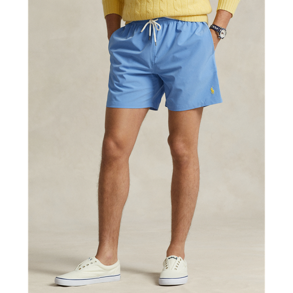 Harbor Island Blue 5.75-Inch Traveler Classic Swim Trunk Polo Ralph Lauren 4