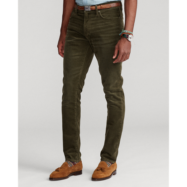 Brown Barrel Sullivan Slim Stretch Corduroy Trouser Polo Ralph Lauren 4