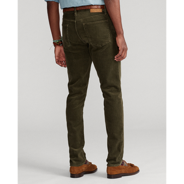 Brown Barrel Sullivan Slim Stretch Corduroy Trouser Polo Ralph Lauren 5