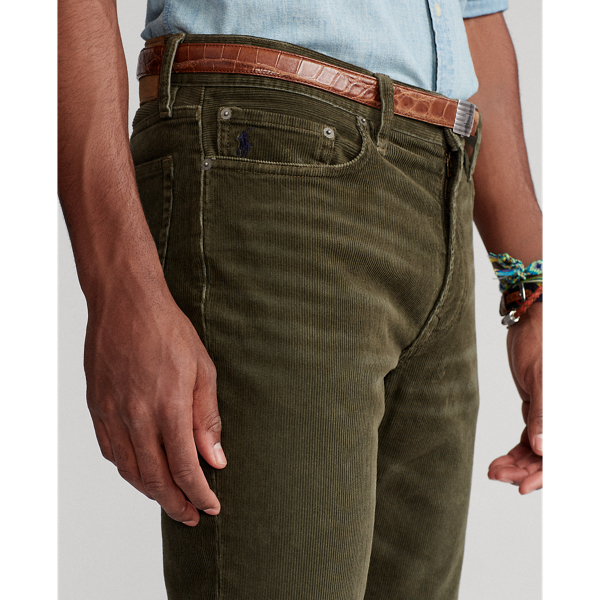 Brown Barrel Sullivan Slim Stretch Corduroy Trouser Polo Ralph Lauren 6