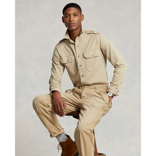 Ralph lauren classic fit twill shirt hotsell