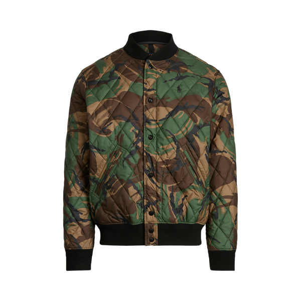 British Elmwood Camo Camo Water-Repellent Quilted Jacket Polo Ralph Lauren 2