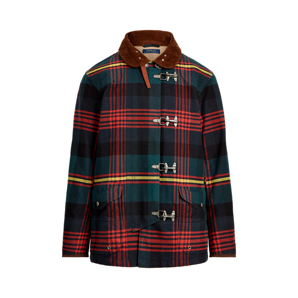 Cortland Plaid Canvas Jacket Polo Ralph Lauren 1