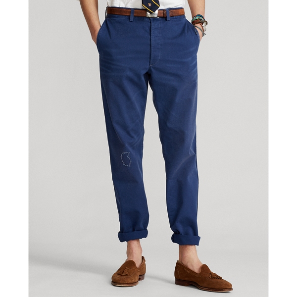 Janson Straight Fit Repaired Chino Trouser Polo Ralph Lauren 4