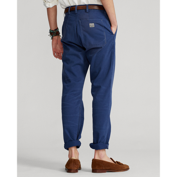 Janson Straight Fit Repaired Chino Trouser Polo Ralph Lauren 5