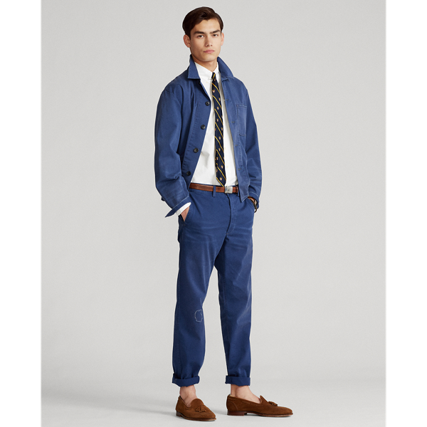 Janson Straight Fit Repaired Chino Trouser Polo Ralph Lauren 7