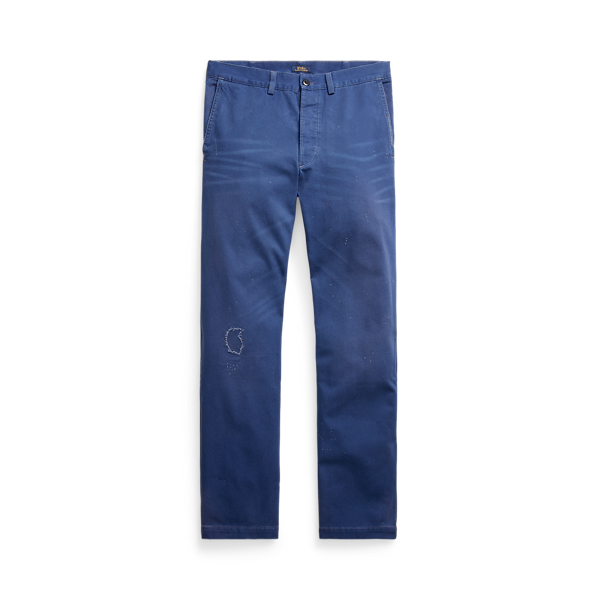 Janson Straight Fit Repaired Chino Trouser Polo Ralph Lauren 2