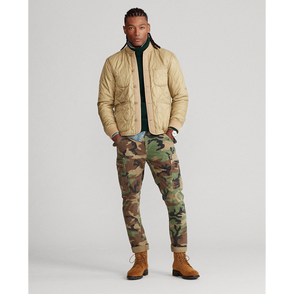 Desert Khaki Quilted Liner Jacket Polo Ralph Lauren 4