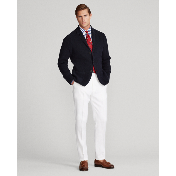 Aviator Navy Cotton-Blend Cardigan Polo Ralph Lauren 4