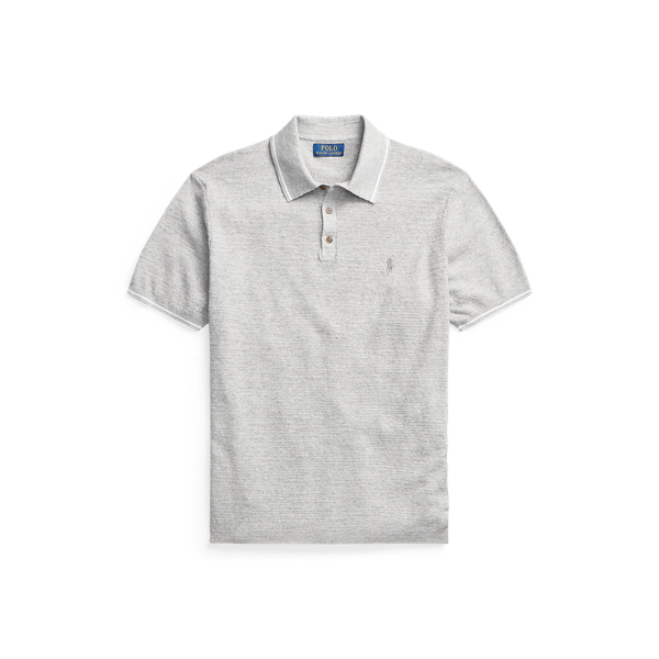 Cotton-Linen Polo-Collar Jumper Polo Ralph Lauren 1