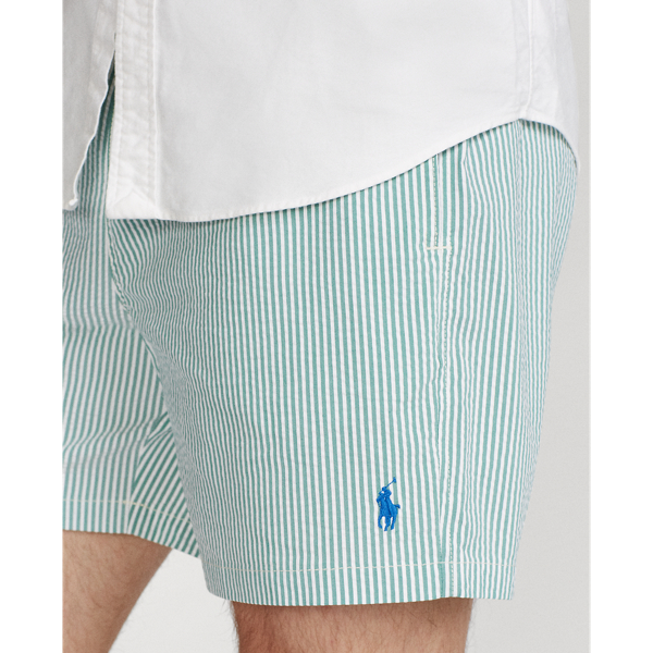 Bay Green Seersucker 14.5-cm Traveller Swimming Trunk Polo Ralph Lauren 6