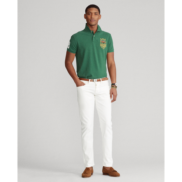 Stuart Green Custom Slim Fit Triple-Pony Polo Shirt Polo Ralph Lauren 4