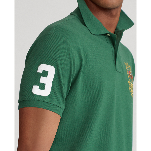 Stuart Green Custom Slim Fit Triple-Pony Polo Shirt Polo Ralph Lauren 6