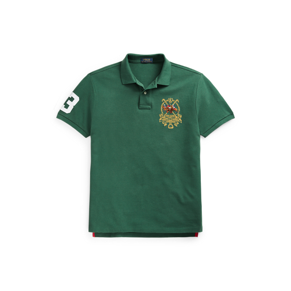 Stuart Green Custom Slim Fit Triple-Pony Polo Shirt Polo Ralph Lauren 2