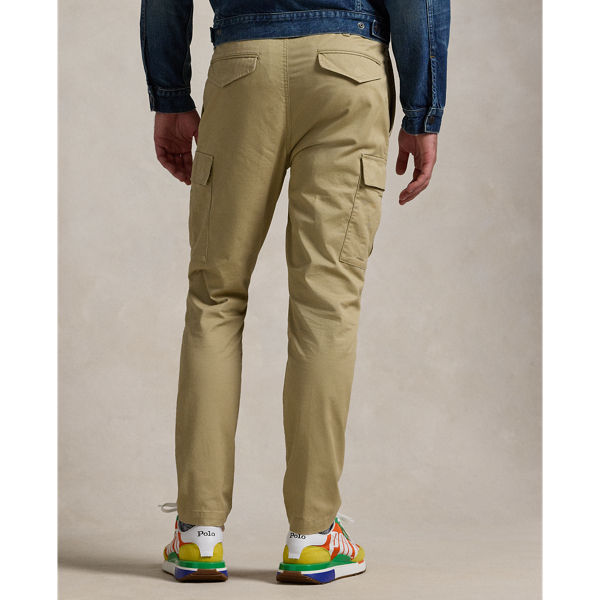 Classic Khaki Stretch Slim Fit Twill Cargo Trouser Polo Ralph Lauren 5