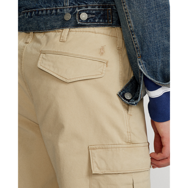 Classic Khaki Stretch Slim Fit Twill Cargo Trouser Polo Ralph Lauren 7