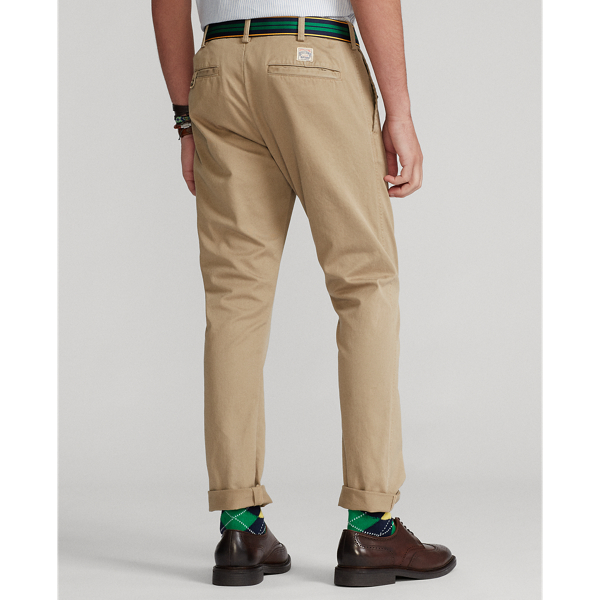 Khaki Hill Straight Tapered Fit Chino Trouser Polo Ralph Lauren 5