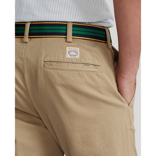 Khaki Hill Straight Tapered Fit Chino Trouser Polo Ralph Lauren 6