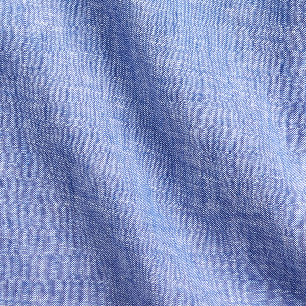 Dark Blue Slim Fit Linen Shirt Polo Ralph Lauren 7
