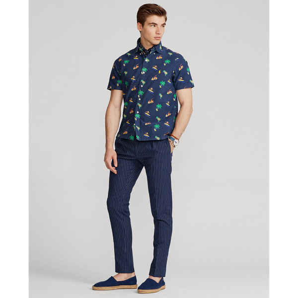 Tropical Surfer Classic Fit Surfer-Print Oxford Shirt Polo Ralph Lauren 4