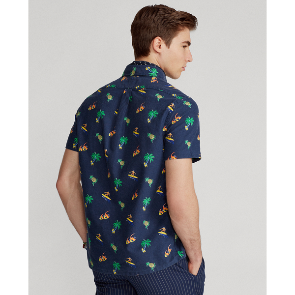 Tropical Surfer Classic Fit Surfer-Print Oxford Shirt Polo Ralph Lauren 5