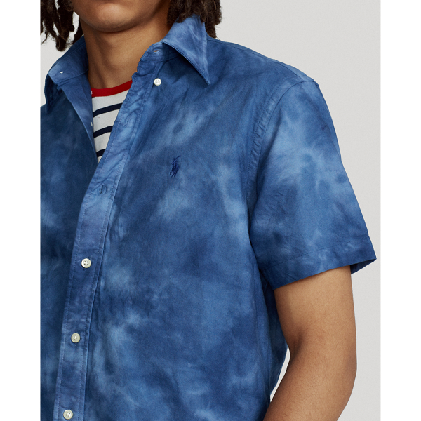Earth Blue/White Classic Fit Oxford Shirt Polo Ralph Lauren 6