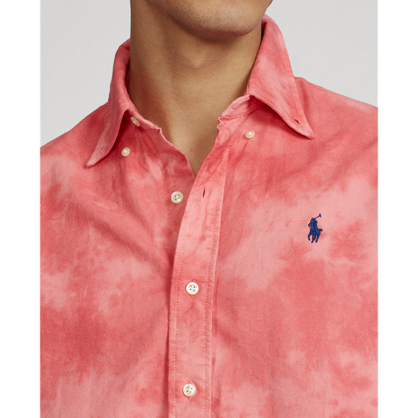 Red Sky/White Classic Fit Oxford Shirt Polo Ralph Lauren 6