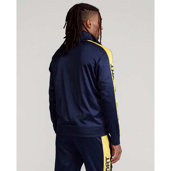 Cruise Navy Multi Polo Sport Fleece Track Jacket Polo Ralph Lauren 5