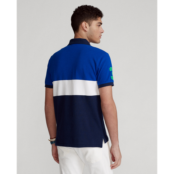 Sapphire Star Multi Custom Slim Fit Big Pony Mesh Polo Shirt Polo Ralph Lauren 4