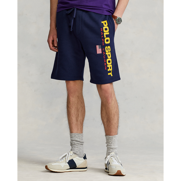 Fleeceshorts Polo Sport Polo Ralph Lauren in Kreuzfahrt-Navy 4