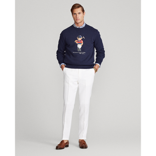 Cruise Navy Polo Bear Fleece Sweatshirt Polo Ralph Lauren 4