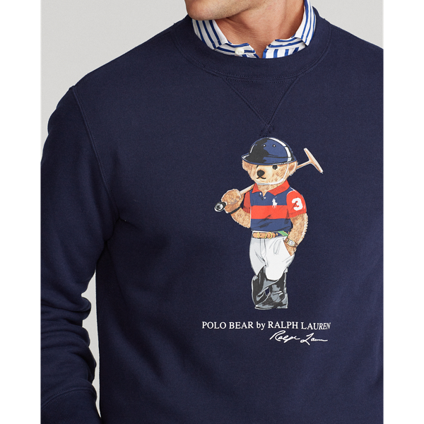 Cruise Navy Polo Bear Fleece Sweatshirt Polo Ralph Lauren 6