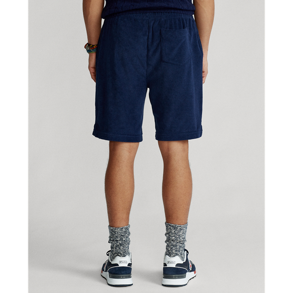 French Navy Terry Drawstring Short Polo Ralph Lauren 5
