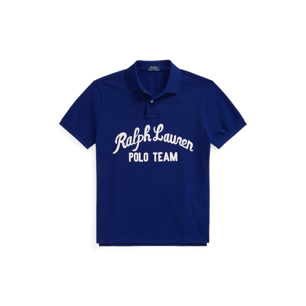 Autumn Royal Custom Slim Fit Mesh Polo Shirt Polo Ralph Lauren 2