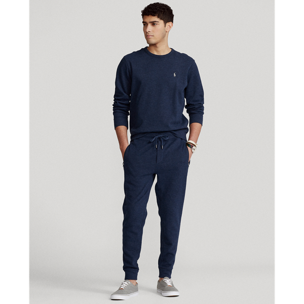 Medieval Blue Heather Cotton-Blend Sweatshirt Polo Ralph Lauren 4