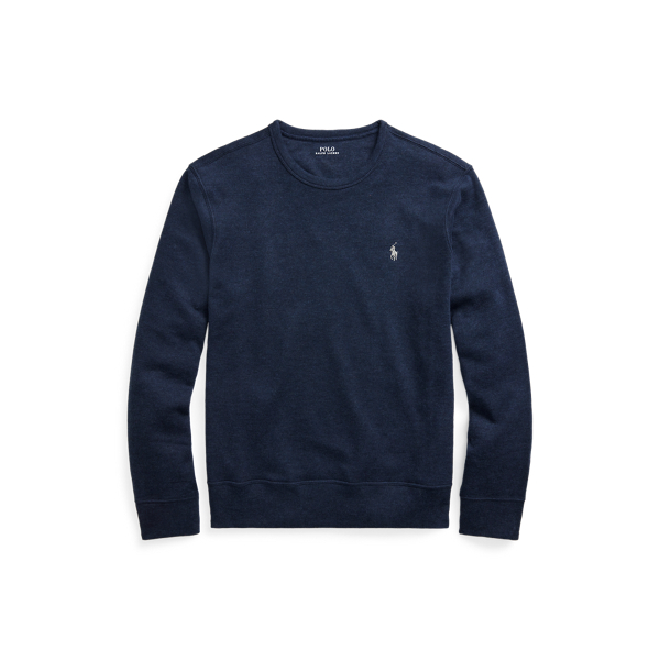 Medieval Blue Heather Cotton-Blend Sweatshirt Polo Ralph Lauren 2