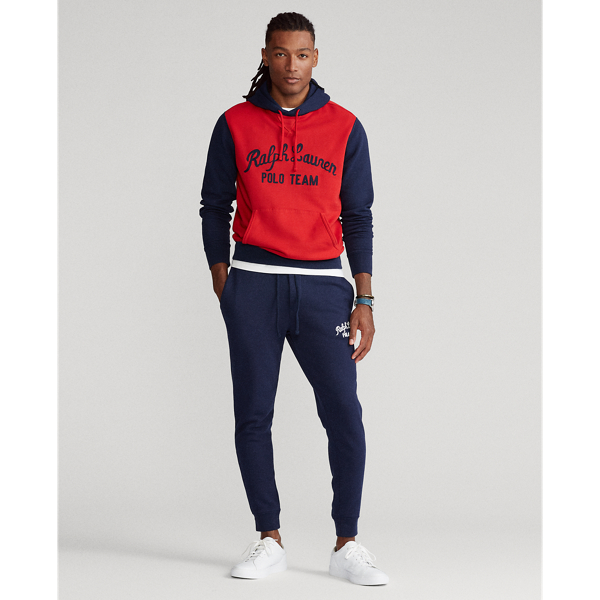Polo Sport Red Multi Polo Team Fleece Hoodie Polo Ralph Lauren 4
