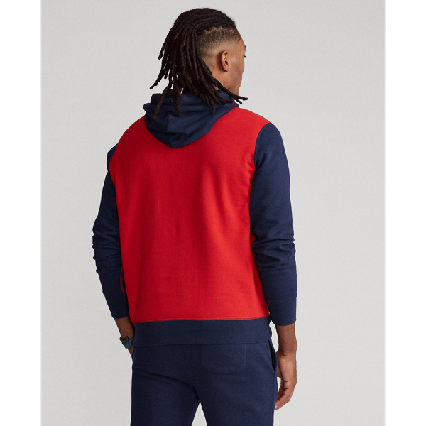 Polo Sport Red Multi Polo Team Fleece Hoodie Polo Ralph Lauren 5