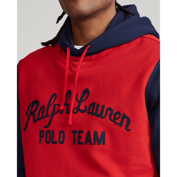Polo Sport Red Multi Polo Team Fleece Hoodie Polo Ralph Lauren 6