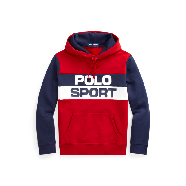 Sweat Polo Sport color-block molleton