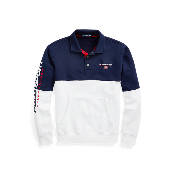 Cruise Navy/White Polo Sport Fleece Sweatshirt Polo Ralph Lauren 2
