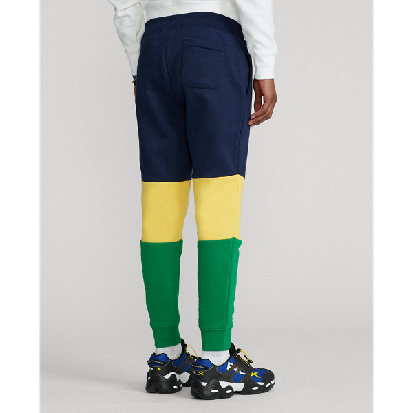 Polo Sport Fleece Jogger Pant Polo Ralph Lauren in Green Grass Multi 5