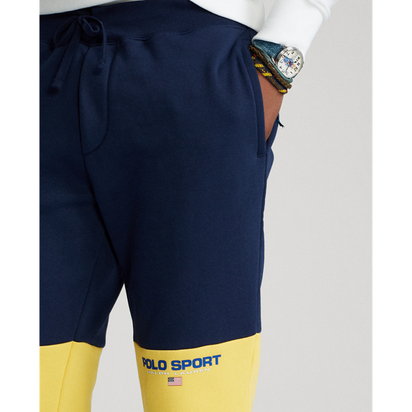 Polo Sport Fleece Jogger Pant Polo Ralph Lauren in Green Grass Multi 6