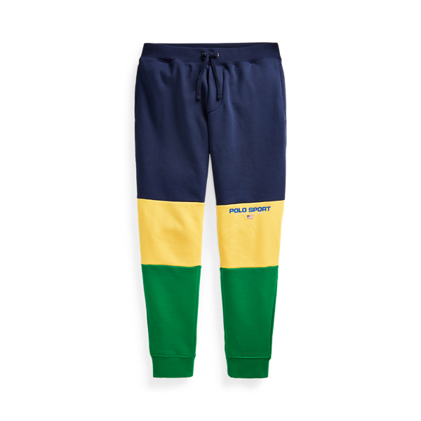 Polo Sport Fleece Jogger Pant Polo Ralph Lauren in Green Grass Multi 2