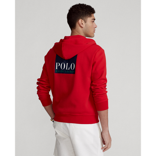 RL Red Logo Double-Knit Hoodie Polo Ralph Lauren 5