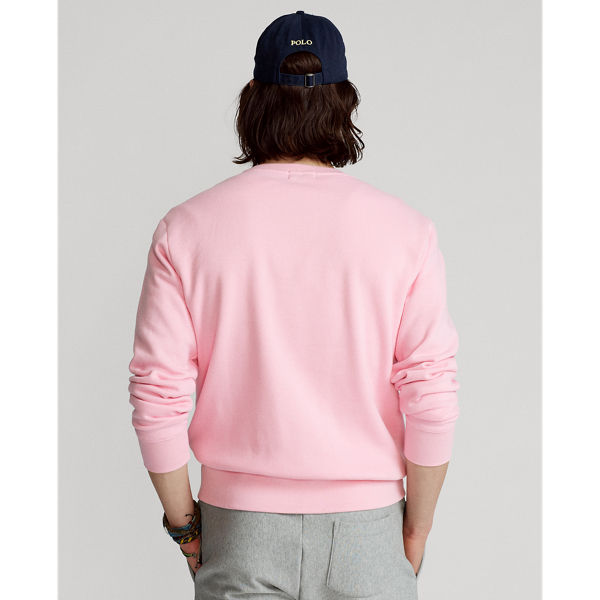 Carmel Pink Big Pony Logo Fleece Sweatshirt Polo Ralph Lauren 5